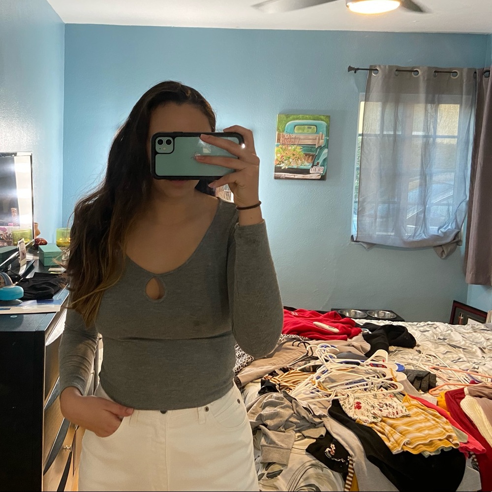 Grey long sleeve